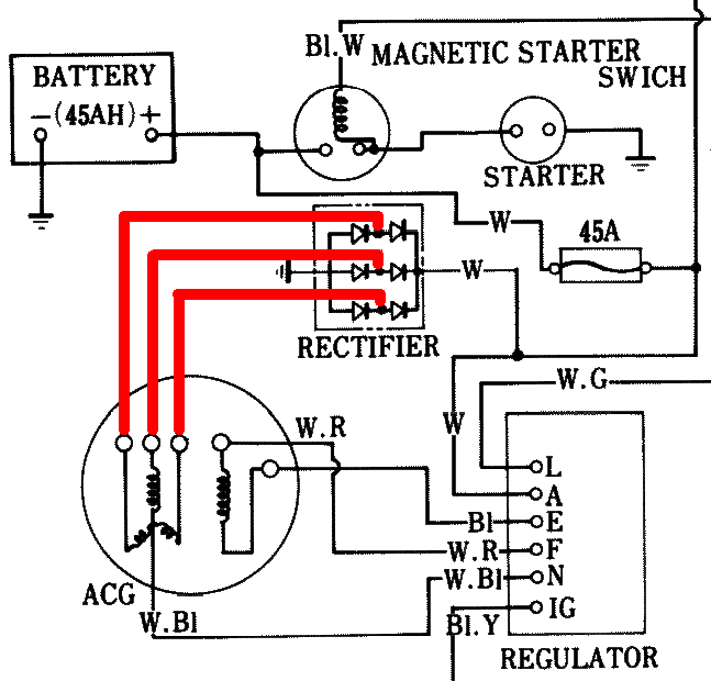 Honda portable generator wiring diagram #6